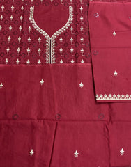 Embroidered 2Pcs Suit Discounted price