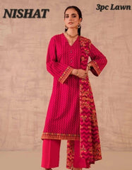 Nishat 3Pcs Doriya lawn Unstitched